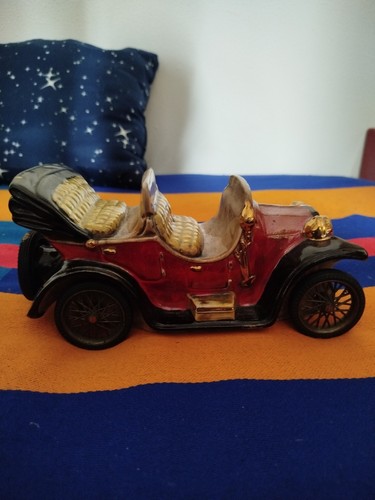 Bottiglia vintage auto - bottiglia,