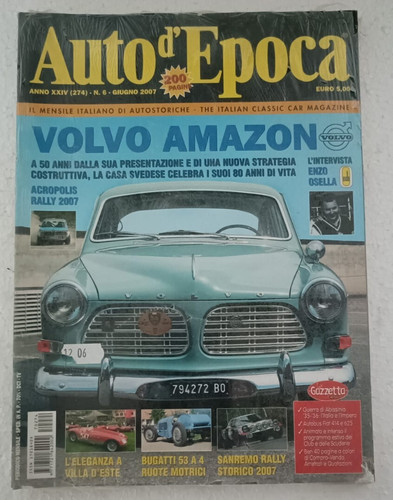 Auto epoca 2007 - d'epoca,