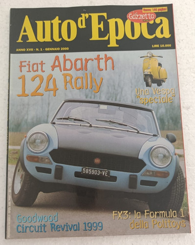 Auto epoca 2000 fiat - auto, 1