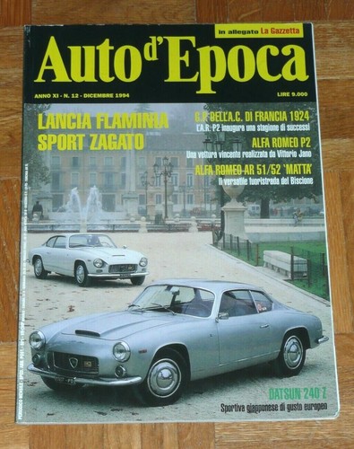 Auto epoca n 12 - "auto, n.12