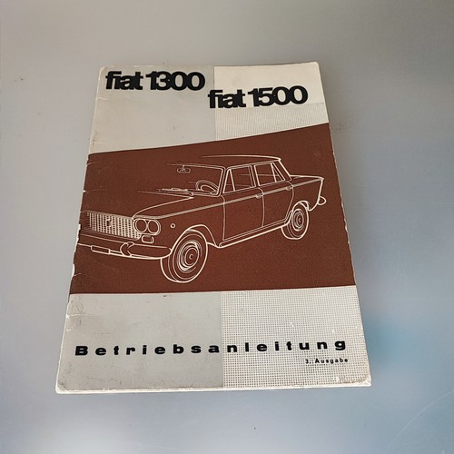 Fiat 1300 1500 - , manuale