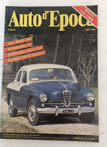 Auto epoca 1992 - 1992, alfa