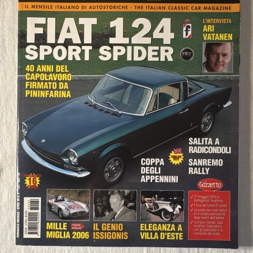 Auto epoca speciale fiat 124 - d'epoca,