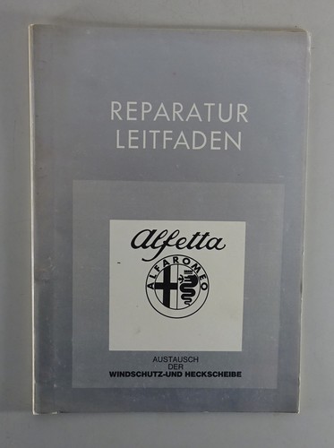 Manuale officina alfa - alfa, romeo
